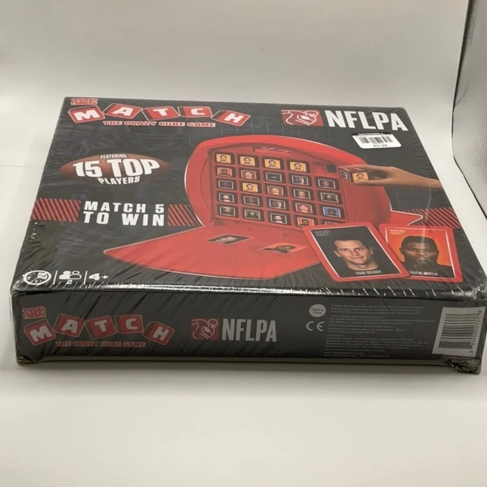 NFLPA Top Trumps Match Game NEW & SEALED! NFL Football Game Travel Family Fun